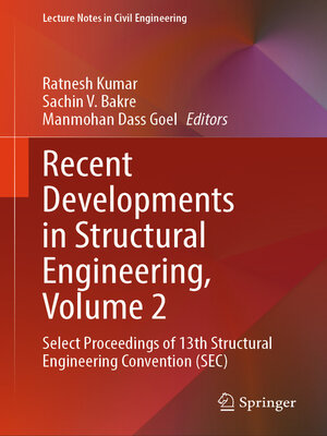 cover image of Recent Developments in Structural Engineering, Volume 2